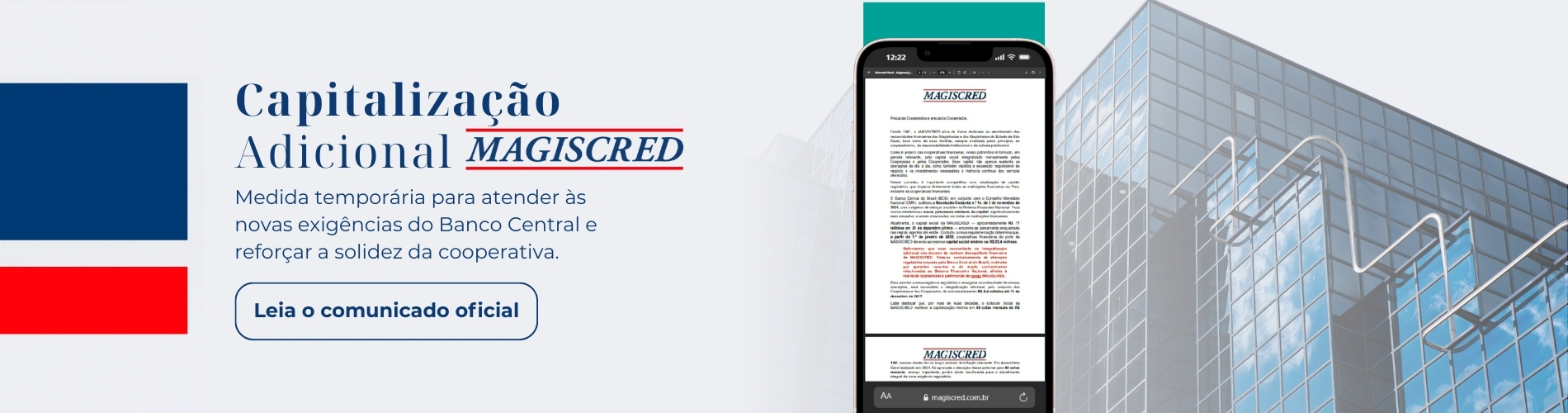 Banner Magiscred Capitalizacao